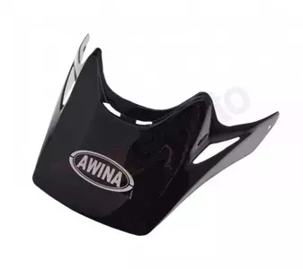 Zwart vizier voor Awina Enduro Crosshelm TN8686