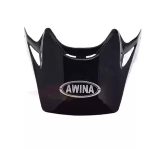 Čierny priezor pre prilbu Awina Enduro Cross TN8686-2