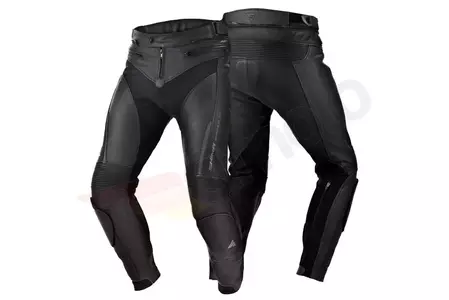 Shima Chase motorcykelbukser i læder sort 52-3