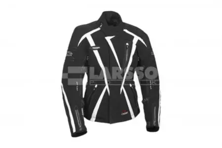 Halvarssons Athena negro [36] chaqueta de moto de cuero de las mujeres-1