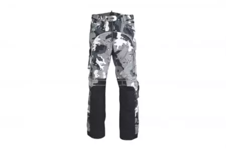 Pantalones de moto STR Lizard [L] negro/blanco-pantera-1
