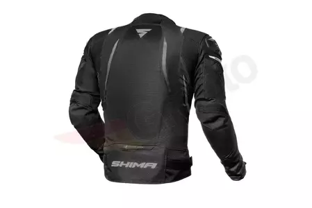 "Shima Mesh Pro" vasarinė tekstilinė motociklininko striukė juoda 3XL-2