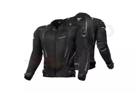 Shima Mesh Pro verano textil chaqueta de moto negro 3XL-3