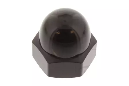 Tuerca de sombrerete PRO-BOLT M10x1,25mm aluminio negro - LDOMENUT10FBK