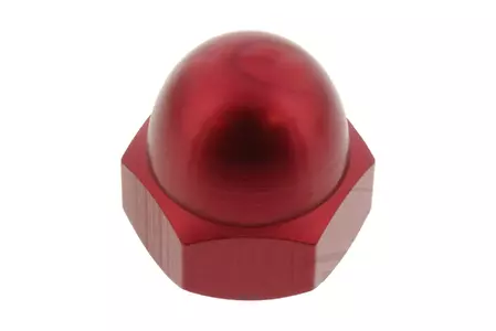 Porca de capa Pro Bolt M10x1,25mm alumínio vermelho-1