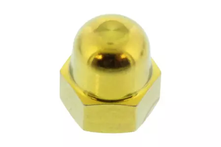 Víčko matice PRO-BOLT M6x1,00 mm titanové zlaté - TIDOMENUT6G