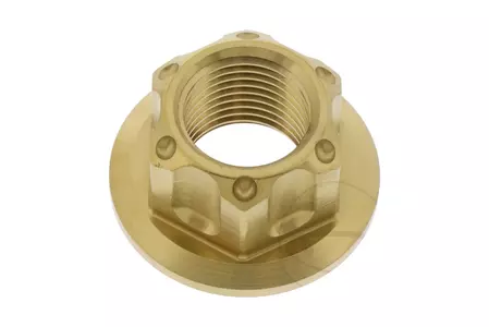 Pro Bolt asmoer M16x1.50 roestvrij staal goud-1
