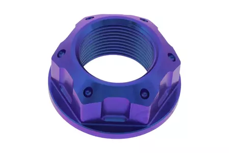 Ecrou d'essieu Pro Bolt M25x1.50 titane violet - TINUT25150003P