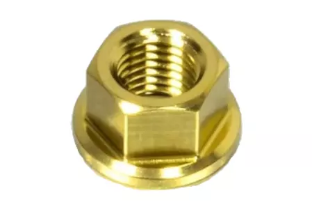 Porca de roda dentada Pro Bolt M10x1,25mm em aço inoxidável dourado-1