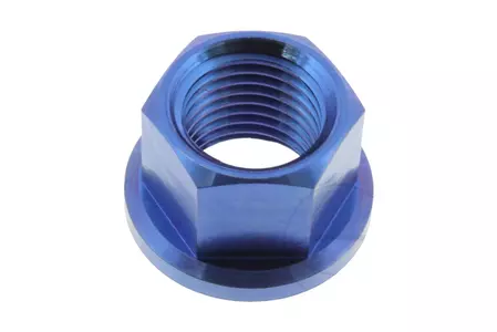 Porca de roda dentada Pro Bolt M12x1,25mm azul titânio - TISPN12B