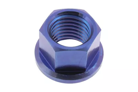 Porca de roda dentada Pro Bolt M12x1.50mm azul titânio - TISPN12CB
