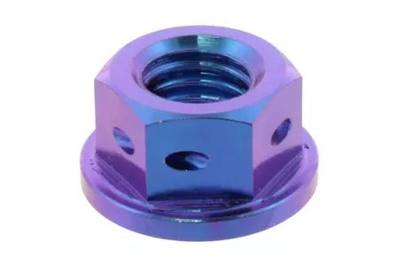 Ecrou de pignon PRO-BOLT M8x1.25mm titane violet - TISPN8DP