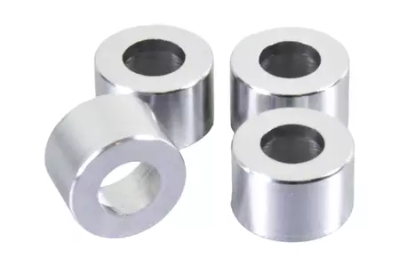 PRO-BOLT hylsterskive M8 aluminium sølv-1