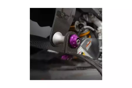 Kūginė poveržlė PRO-BOLT M6 aliuminio violetinė-2