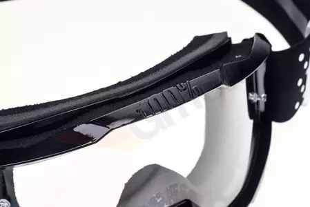 Motorističke naočale 100% Percent model Accuri Jr Youth Pistol dječja boja crna/žuta prozirna leća-9