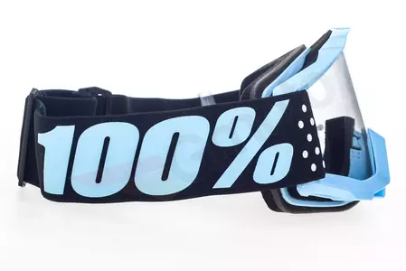 Motorističke naočale 100% Percent model Accuri Jr Youth Taichi dječje plave prozirne leće-4