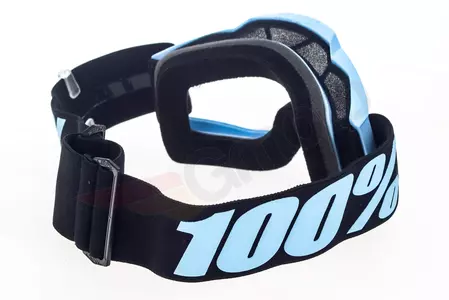 Motorističke naočale 100% Percent model Accuri Jr Youth Taichi dječje plave prozirne leće-5
