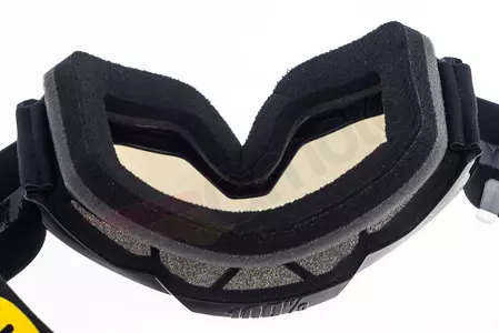 Motociklističke naočale 100% Percent model Accuri Pistol, crne boje, srebrno ogledalo (dodatna prozirna leća)-10