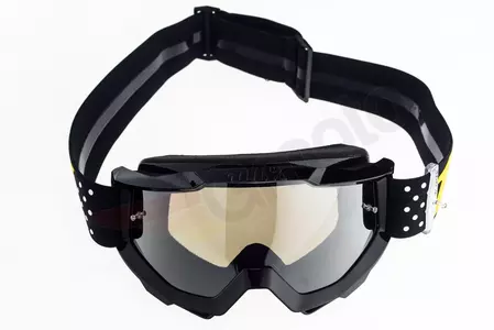 Gafas de moto 100% Procent modelo Accuri Pistol color negro cristal plata espejo (adicional cristal transparente)-7