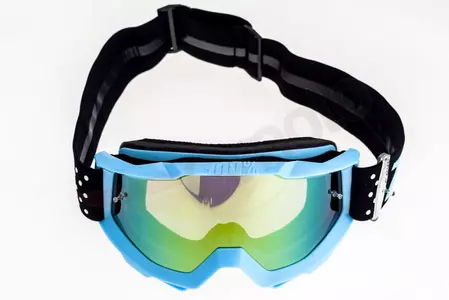 Motorrad Brille Schutzbrille Goggle 100% Prozent Accuri Taichi Visier verspiegelt gold-7
