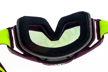 Motociklističke naočale 100% Percent Racecraft Klepto, bordo boja, roza staklo, ogledalo-10