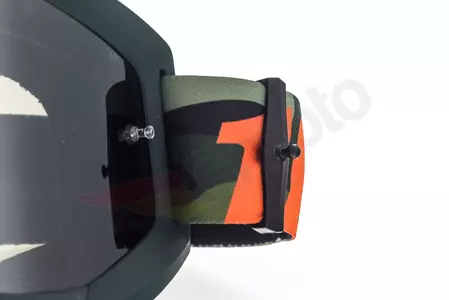 Gafas de moto 100% Percent modelo Strata Huntistan color verde/camo cristal plata espejo-9