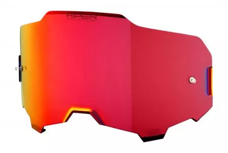Lente de gafa 100% Porcentaje Armega color rojo espejo - 51041-033-02