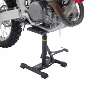 Krukstandaard voor enduromotorfiets met schokdemper Eenheid-1