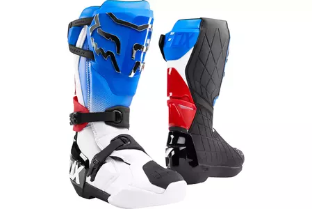 Motociklističke čizme Fox Comp R Blue/Red 12 (uložak 298 mm)-1