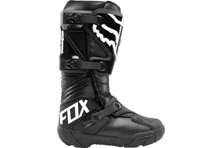 Μπότες μοτοσικλέτας Fox Comp X Black 10 (284mm εσωτερική σόλα)-5