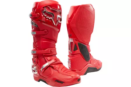 Fox Instinct Prey Flame Red 13 motociklističke čizme (305 mm umetak)-1