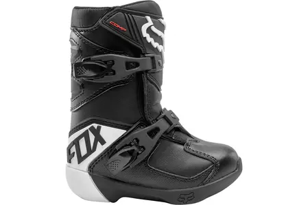 Fox Junior Comp K Black K12 Motocyklové topánky (181 mm stielka)-4