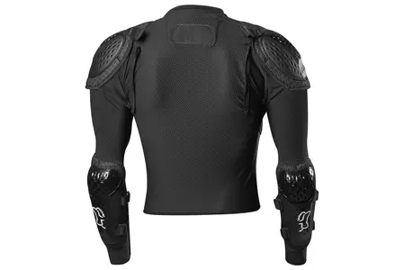 Camiseta Fox Junior Titan Sport Black YOS con protectores-3
