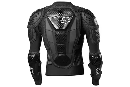 Fox Titan Sport póló protektorokkal Fekete M-4