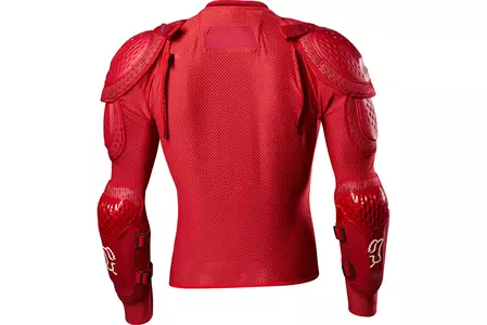 Fox Titan Sport Flame Red L T-shirt med beskyttere-4