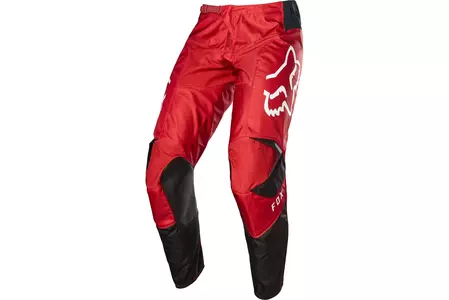 Pantalón moto Fox 180 Prix Flame Rojo 34-1