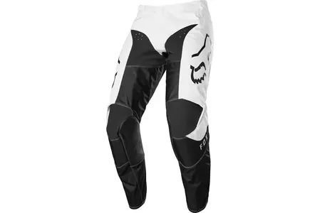 Motociklističke hlače Fox 180 Prix White/Black 30-1