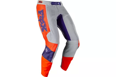 Pantalones moto Fox 360 Linc Gris/Naranja 30-3