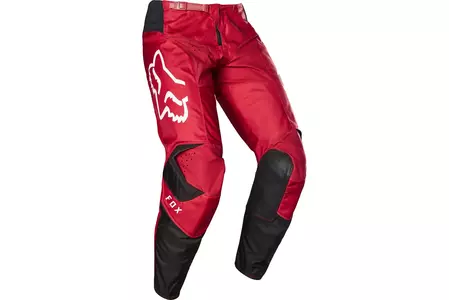 Pantalón Moto Fox Junior 180 Prix Rojo Llama Y28-3