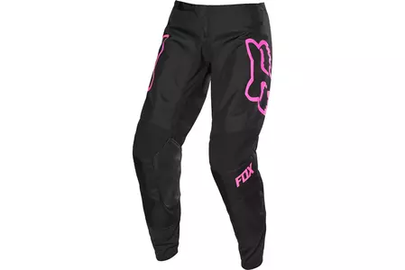 Motociklističke hlače Fox Lady 180 Prix Black/Pink 10-1