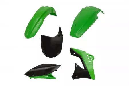 Polisport Body Kit plast grön svart mönster 3-1
