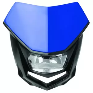 Polisport Halo sprednja svetilka za oklep črna/modra-1