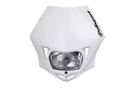 Scheinwerfer lampenmaske Polisport MMX Headlight weiß - 8657600001