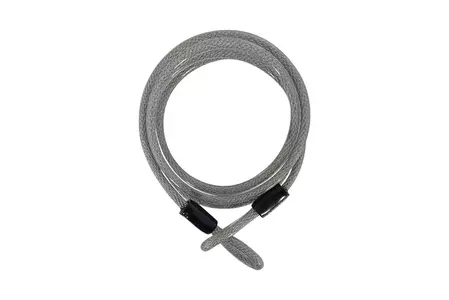 Sigurnosni kabel Oxford Lockmate, srebrni, 2,0 m - LK194