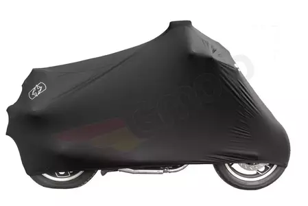 Cubre moto Oxford Protex Stretch Indoor CV1 negro M - CV171