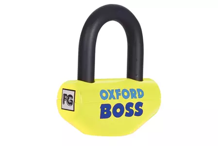 Blokada tarczy hamulcowej Oxford Boss Lock żółty 16mm
