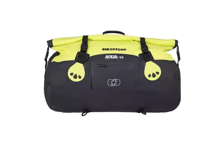 Oxford Aqua T-20 sac à roulettes imperméable noir jaune 50l - OL472