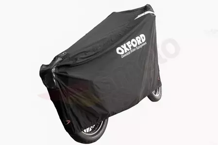 Oxford Protex Stretch Outdoor CV1 motorkerékpár védőhuzat fekete S-3