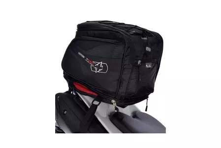 Oxford Tailpack moottoripyörän takalaukku T25R musta 25l - OL338