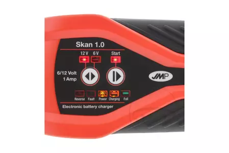 JMP Skan 1.0 6/12V 1A batteriladdare med UK-kontakt-2